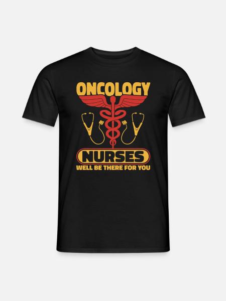 Stéthoscope infirmier - T-shirt homme - noir