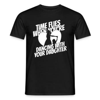 Mom Mother Daughter Dance Mother - Men's T-Shirt - black - Front - AI Model Male 178 light (178cm)