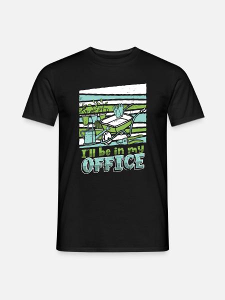 Hobby Gardener Garden - Men's T-Shirt - black