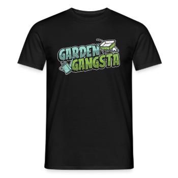 Hobby Gardener Garden - Men's T-Shirt - black - Front - AI Model Male 178 light (178cm)