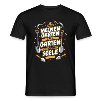 Hobbygärtner Garten - Männer T-Shirt - Schwarz - Vorne - AI Model Male 178 light (178cm)