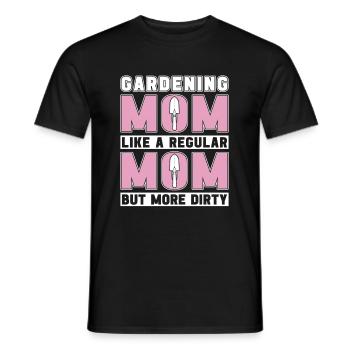 Hobbygärtner Garten Mutter Gärtnerische Mama - Männer T-Shirt - Schwarz - Vorne - AI Model Male 178 light (178cm)