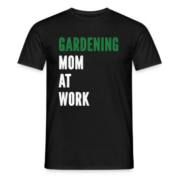 Hobbygärtner Garten Mutter Gärtnerische Mama - Männer T-Shirt - Schwarz - Vorne - AI Model Male 178 light (178cm)