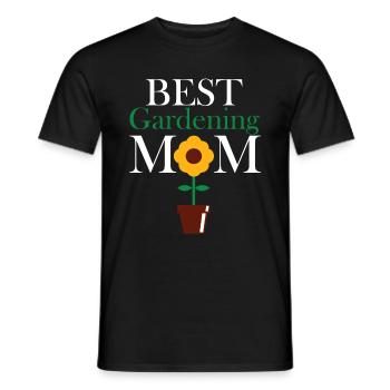 Hobbygärtner Garten Mutter Gärtnerische Mama - Männer T-Shirt - Schwarz - Vorne - AI Model Male 178 light (178cm)