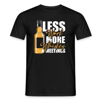 Whisky Whisky Humour - T-shirt homme - noir - Devant - AI Model Male 178 light (178cm)