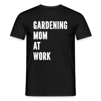 Hobbygärtner Garten Mutter Gärtnerische Mama - Männer T-Shirt - Schwarz - Vorne - AI Model Male 178 light (178cm)
