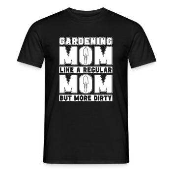 Hobbygärtner Garten Mutter Gärtnerische Mama - Männer T-Shirt - Schwarz - Vorne - AI Model Male 178 light (178cm)