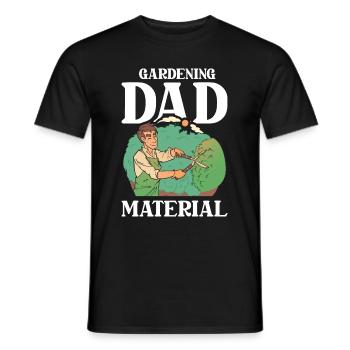 Hobbygärtner Garten Gärtnerischer Vater - Männer T-Shirt - Schwarz - Vorne - AI Model Male 178 light (178cm)