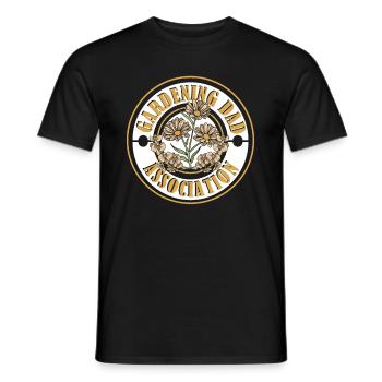Hobbygärtner Garten Vater Gärtnerischer Vater - Männer T-Shirt - Schwarz - Vorne - AI Model Male 178 light (178cm)