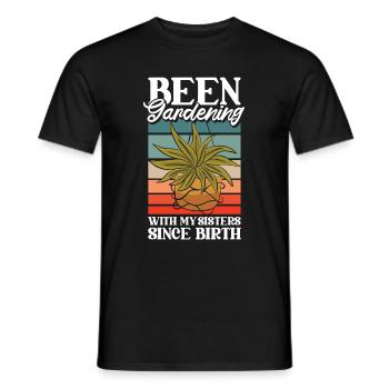 Hobby Jardinier Jardinier Jardinier Sœur - T-shirt homme - noir - Devant - AI Model Male 178 light (178cm)
