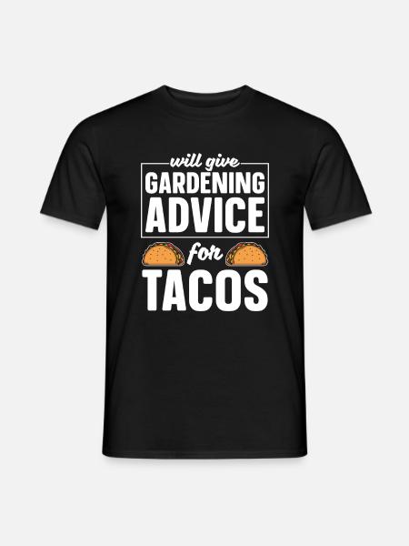 Hobby Gardener Garden Funny - Men's T-Shirt - black