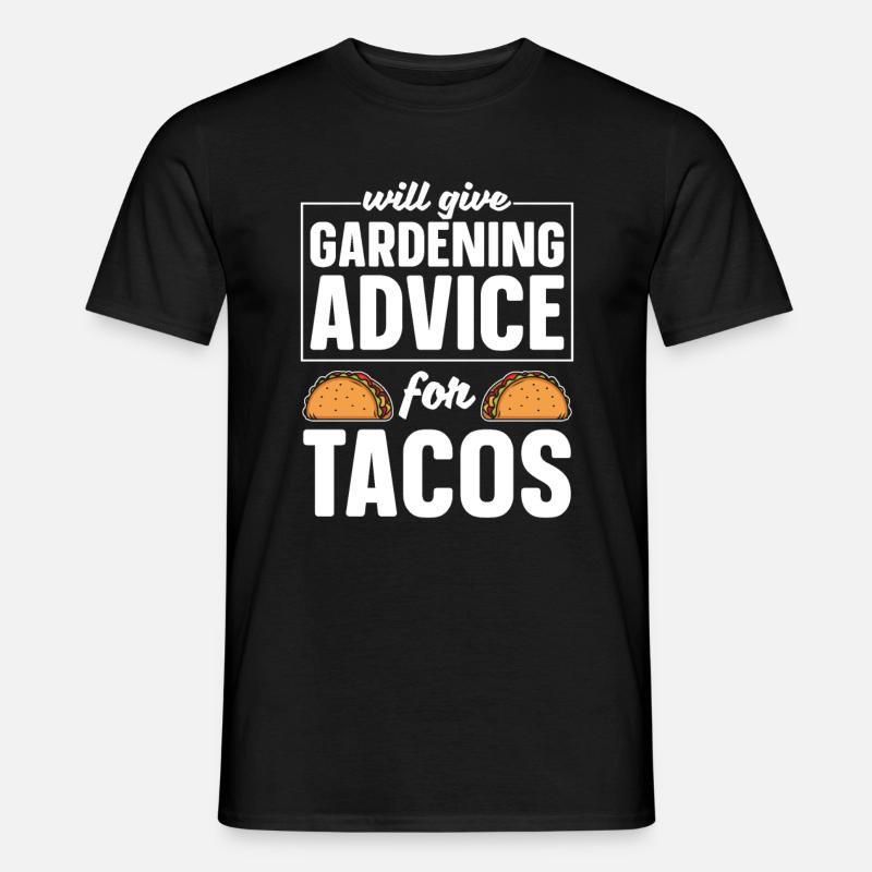 Hobbygärtner Garten Witzig - Männer T-Shirt - Schwarz