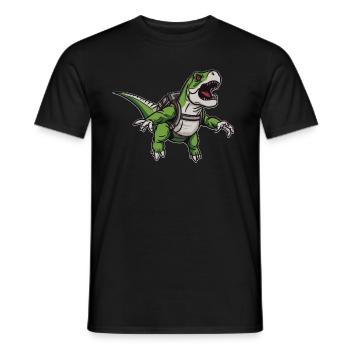 Indoor Skydiving Indoor Fallschirmspringen - Men's T-Shirt - black - Front - AI Model Male 178 light (178cm)