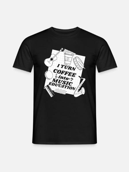 Music Teacher Music Teacher - Men's T-Shirt - black