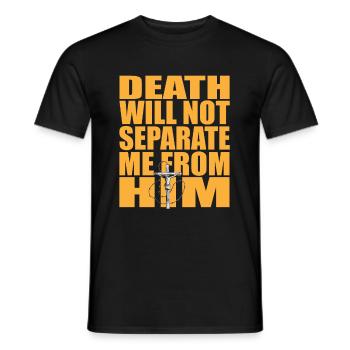 Christ Christentum - Männer T-Shirt - Schwarz - Vorne - AI Model Male 178 light (178cm)