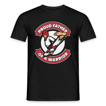 Taekwondo Père Taekwondo - T-shirt homme - noir - Devant - AI Model Male 178 light (178cm)