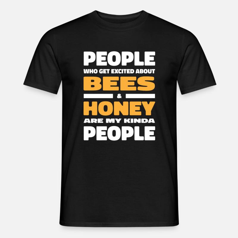 Beekeeper Beekeeper Funny - Men’s T-shirt - black