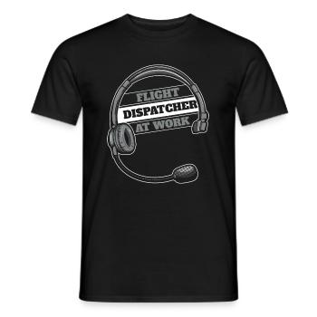 Vol du centre de contrôle des appels d’urgence - T-shirt homme - noir - Devant - AI Model Male 178 light (178cm)