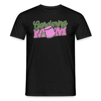 Hobbygärtner Garten Mutter Gärtnerische Mama - Männer T-Shirt - Schwarz - Vorne - AI Model Male 178 light (178cm)