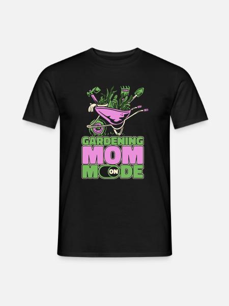 Hobby Gardener Garden Horticultural Mom - Men's T-Shirt - black