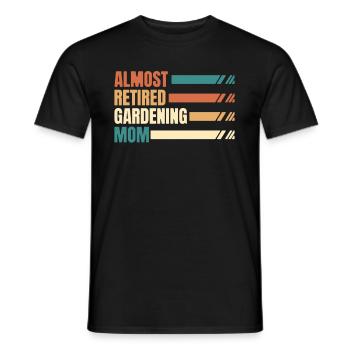 Hobbygärtner Garten Mutter Gärtnerische Mama - Männer T-Shirt - Schwarz - Vorne - AI Model Male 178 light (178cm)