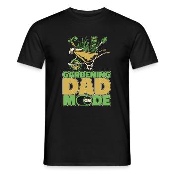 Hobbygärtner Garten Vater Gärtnerischer Vater - Männer T-Shirt - Schwarz - Vorne - AI Model Male 178 light (178cm)