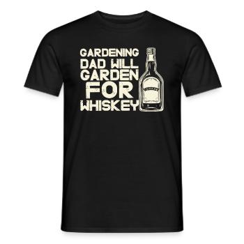 Hobbygärtner Garten Gärtnerischer Vater - Männer T-Shirt - Schwarz - Vorne - AI Model Male 178 light (178cm)