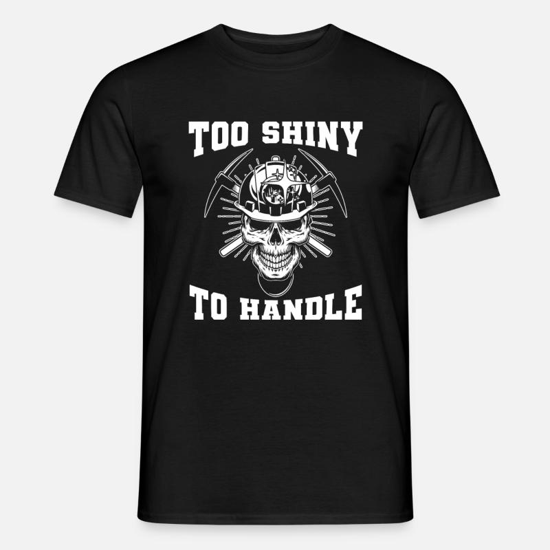 Engineer Mining Engineer - Men's T-Shirt - black