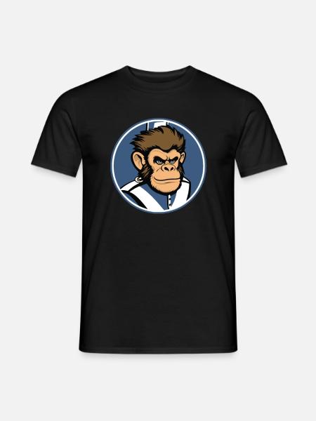 Fan Parade Parade Monkey - Men's T-Shirt - black