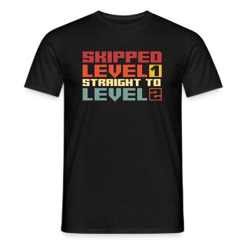 Twin Daddy Twins Daddy Funny - T-shirt homme - noir - Devant - AI Model Male 178 light (178cm)