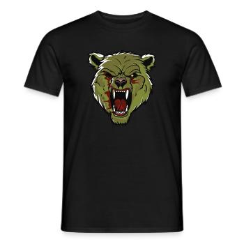 Zombie Halloween Cool - T-shirt homme - noir - Devant - AI Model Male 178 light (178cm)