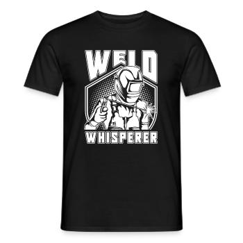 Serrurier soudeur - T-shirt homme - noir - Devant - AI Model Male 178 light (178cm)