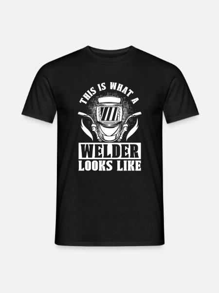 Welder Locksmith - Men's T-Shirt - black