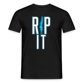 Diving Divers - Men's T-Shirt - black - Front - AI Model Male 178 light (178cm)