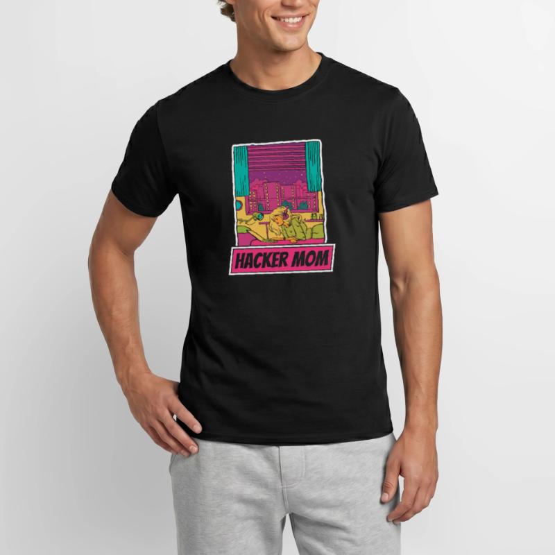 Développeur Coder Programmeur Mère T-shirt homme
