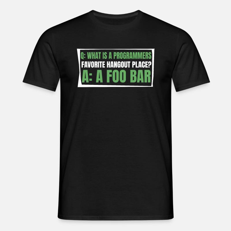 Entwickler Coder Programmierer Lustig - Männer T-Shirt - Schwarz