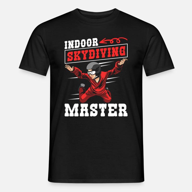 Indoor Skydiving Master - Men's T-Shirt - black