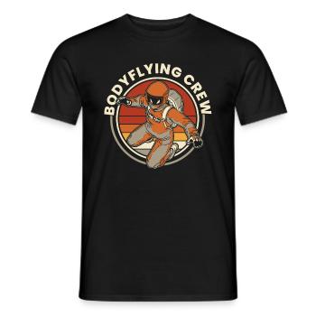Indoor Skydiving Indoor Fallschirmspringen - Men's T-Shirt - black - Front - AI Model Male 178 light (178cm)