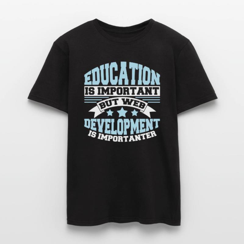 Web Entwickler Webdeveloper Lustig Männer T-Shirt