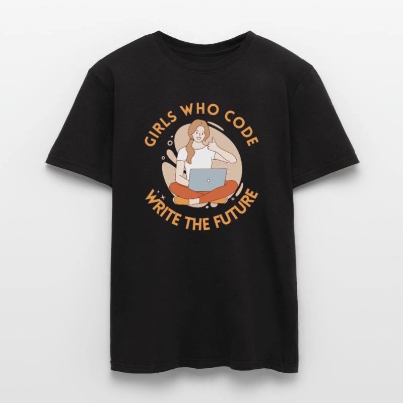 Developer Coder Programmer Girl Men's T-Shirt