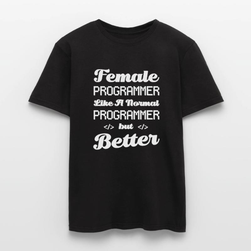 Entwickler Coder Programmierer Programmierer Männer T-Shirt