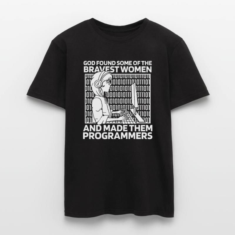 Entwickler Coder Programmierer Programmierer Männer T-Shirt
