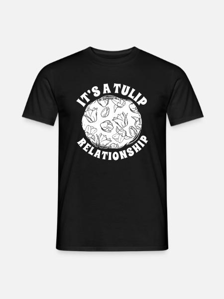 Tulips Tulips - Men's T-Shirt - black