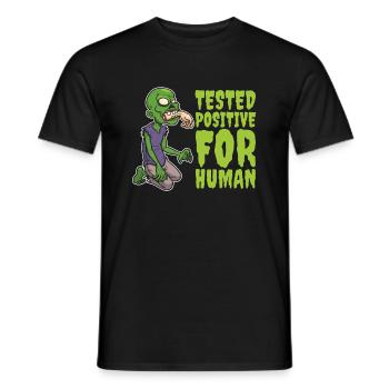 Zombie Halloween Cool - T-shirt homme - noir - Devant - AI Model Male 178 light (178cm)
