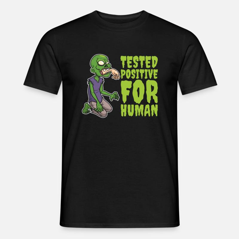 Zombie Halloween Cool - Männer T-Shirt - Schwarz