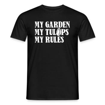 Tulpen Tulpen - Männer T-Shirt - Schwarz - Vorne - AI Model Male 178 light (178cm)