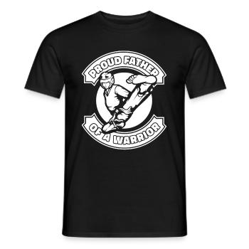 Taekwondo Taekwondo Vater - Männer T-Shirt - Schwarz - Vorne - AI Model Male 178 light (178cm)