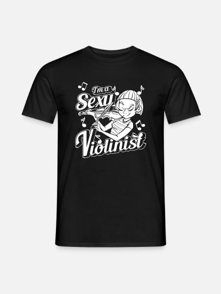 Violin Violin - Men's T-Shirt - black
