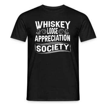 Whisky Whiskey - Männer T-Shirt - Schwarz - Vorne - AI Model Male 178 light (178cm)