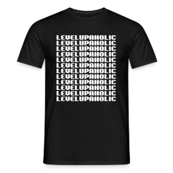 Jeux de joueurs - T-shirt homme - noir - Devant - AI Model Male 178 light (178cm)